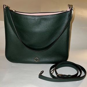 Kate Spade Kailee Handbag in deep evergreen